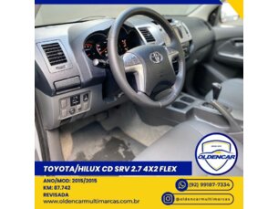 Foto 2 - Toyota Hilux Cabine Dupla Hilux 2.7 SRV CD 4x2 (Flex) (Aut) automático