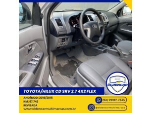 Foto 3 - Toyota Hilux Cabine Dupla Hilux 2.7 SRV CD 4x2 (Flex) (Aut) automático