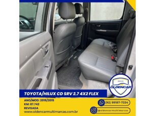 Foto 5 - Toyota Hilux Cabine Dupla Hilux 2.7 SRV CD 4x2 (Flex) (Aut) automático