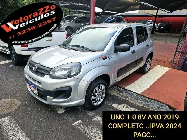 Fiat Uno Attractive 1.0 (Flex) 2019