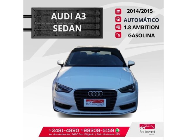 Foto 1 - Audi A3 Sedan 1.4 TFSI S Tronic 2015