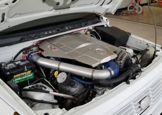 Motor V8 foi usado em modelos da Cadillac e comerciais da GM