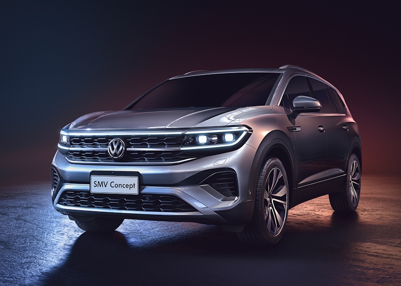 SMV é o maior SUV já feito pela Volkswagen na história