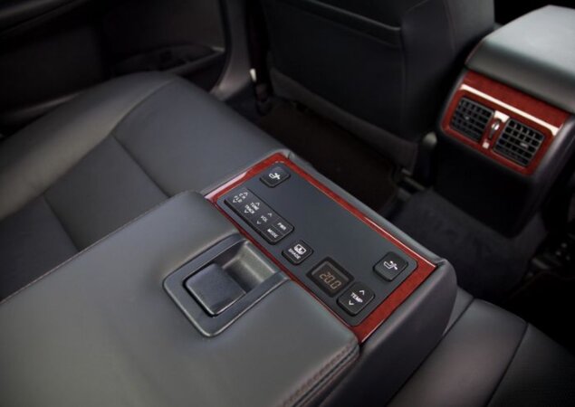 Interior do Toyota Camry