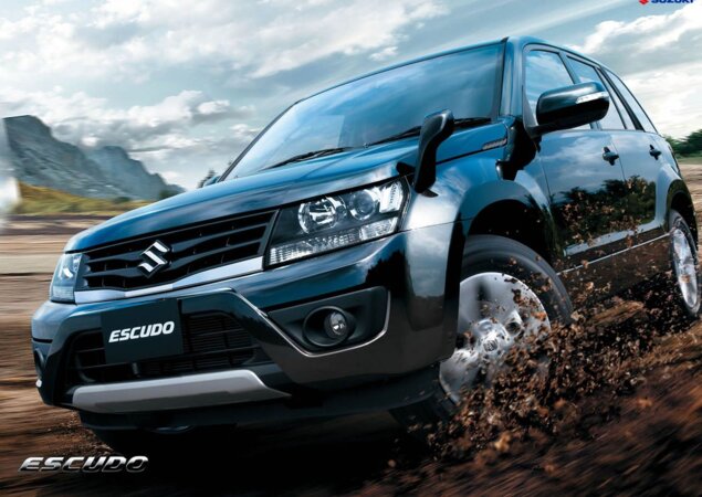 Suzuki Escudo, nome do Grand Vitara no Japão, ganha face-lift no Japão