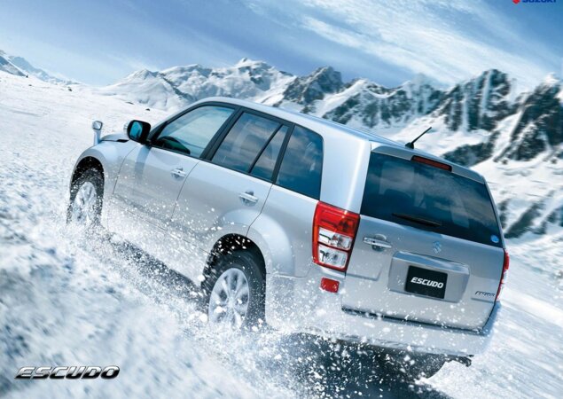Suzuki Escudo, nome do Grand Vitara no Japão, ganha face-lift no Japão