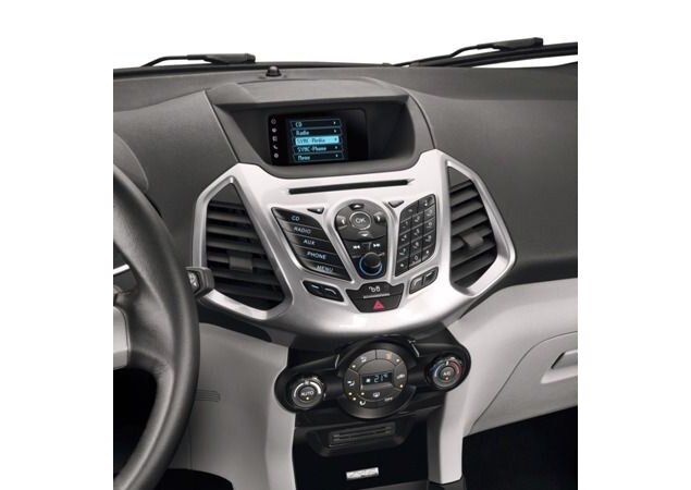 Painel central segue desenho do New Fiesta