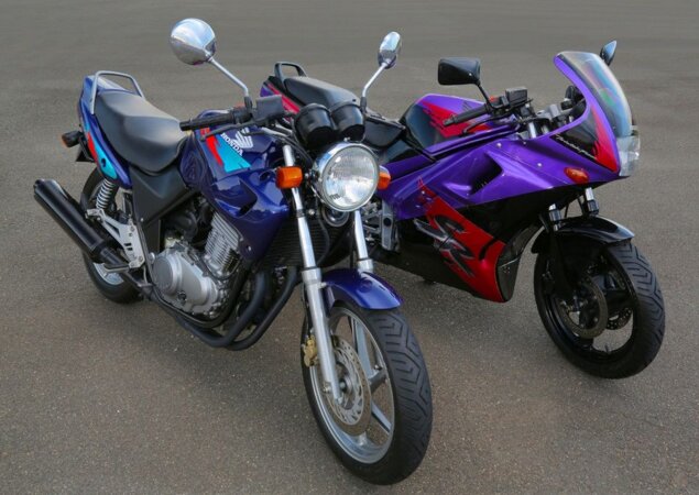 Honda CBR 450SR e Honda CB 500 fizeram história nas ruas e estradas brasileiras