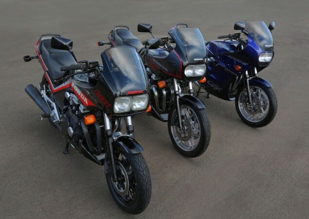 Exemplares da lendária Honda CBX 750 também estão no Honda Fan Club