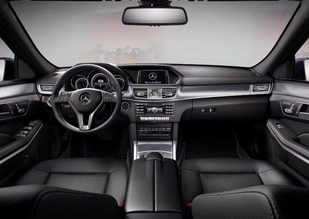 Cabine do Mercedes-Benz Classe E