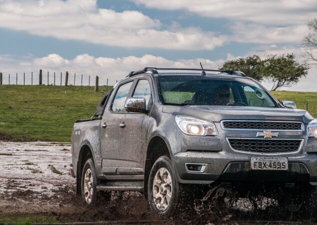 O novo motor turbodiesel 2.8 da S10 fornece 200 cv e torque de 51 kgfm 