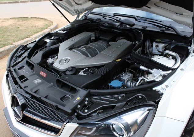 Coração do Black Series é um 6.2 V8 de 517 cv