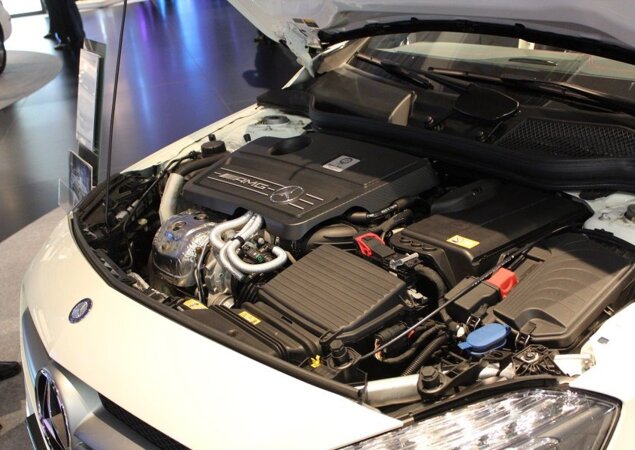 Coração do A45 AMG é um 2.0 a gasolina de 360 cv