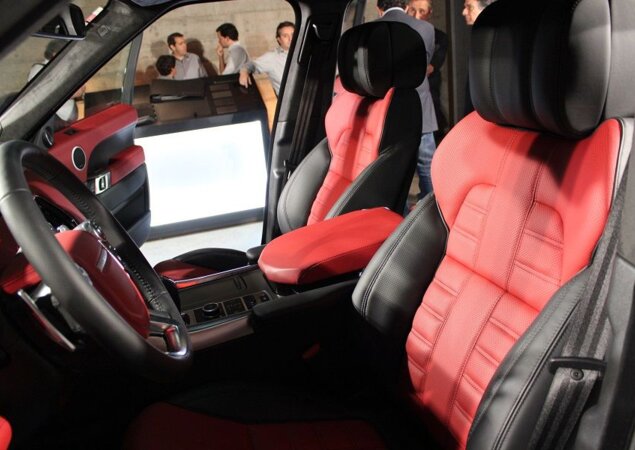 Cabine do Range Rover Sport