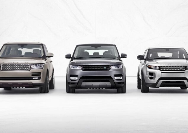 Linha do Range Rover: Vogue, Sport e Evoque