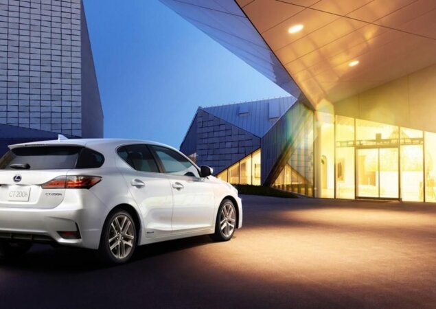 O Lexus CT200h estará no estande da marca no salão da China, que acontece no final de novembro