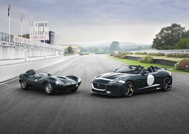 O Jaguar D-Type serviu de inspiração para a criação da série especial