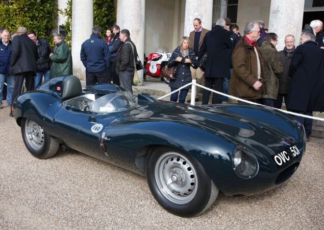 Jaguar D-Type, campeão das 24 Horas de Le Mans em 1955, 56 e 57