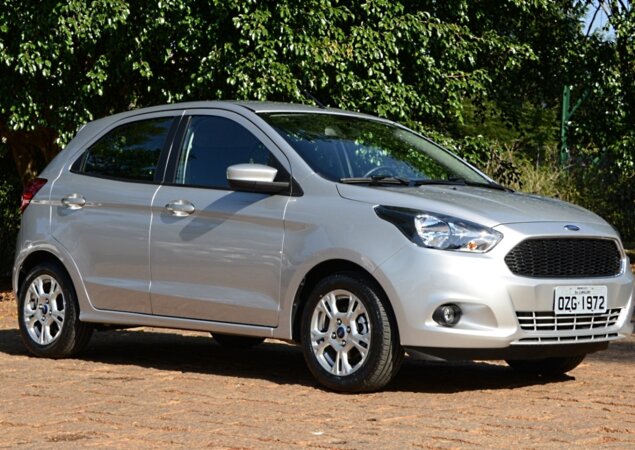 Nova geração do Ka adota a mesma grade que equipa os novos modelos da Ford