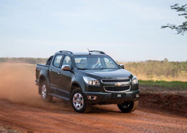 A linha 2015 da picape S10 não tem diferenças por fora, mas traz novo motor 2.5 flex