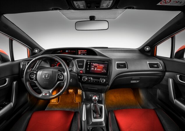 Interior do Civic Si