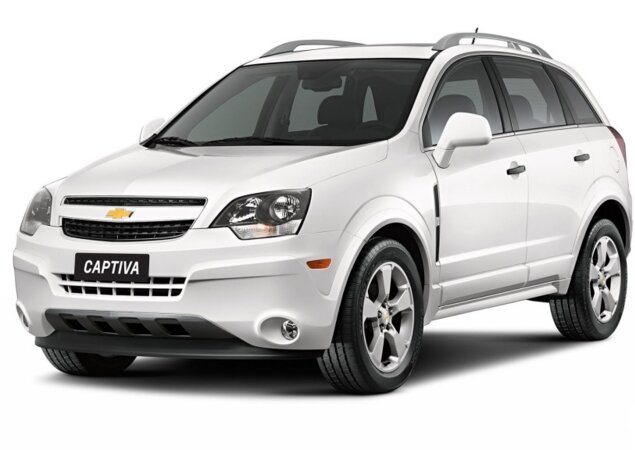 Faróis com lente escurecida são uma das novidades da linha 2015 do Chevrolet Captiva