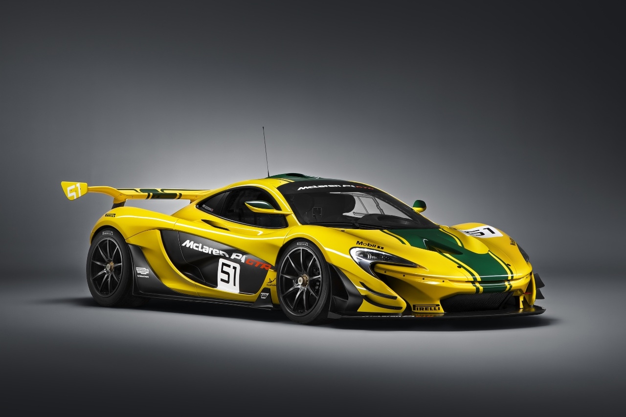 McLaren P1 GTR é a versão para as pistas do modelo mais potente da marca