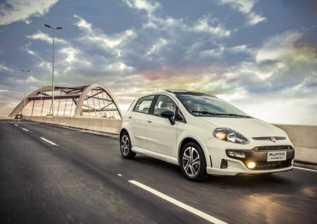 O Fiat Punto Blackmotion (foto) recebeu novas rodas