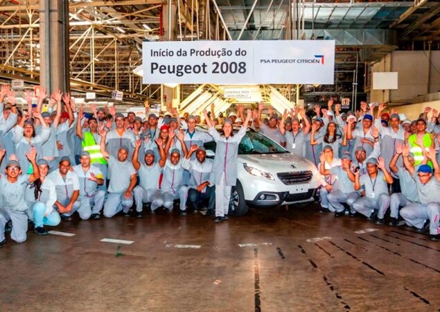 Peugeot 2008 começa a ser fabricado no Brasil