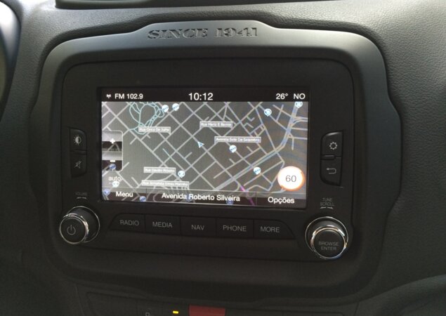 GPS na configuração Longitude