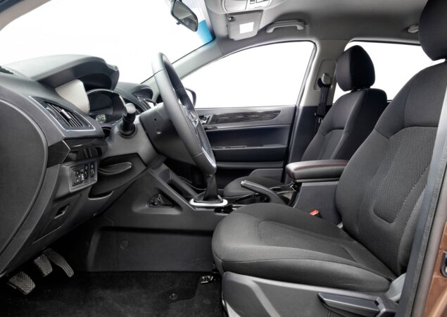 Espaço interno não problema no JAC T6