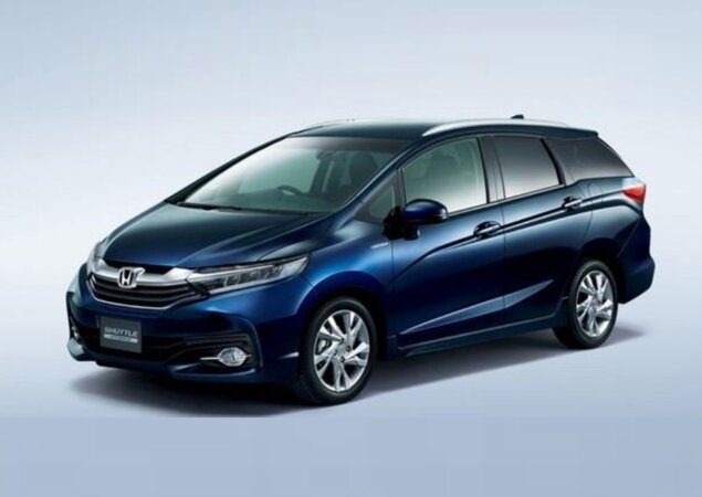 O novo Honda Shuttle toma como base a atual geração fo Fit