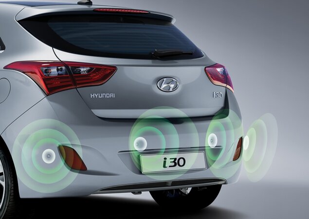 Sensor de estacionamento traseiro vem em todas as versões