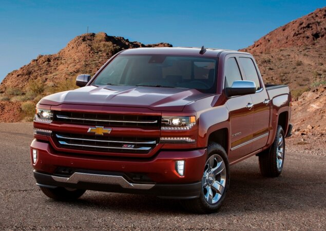 Chevrolet apresenta a Silverado 1500 reestilizada em evento no Texas, Estados Unidos