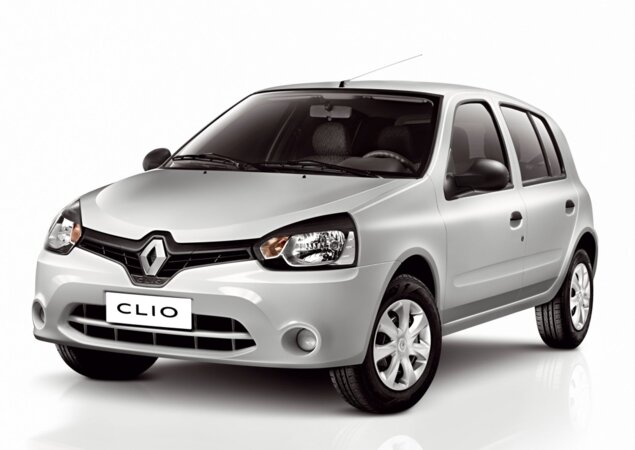 Atualmente o Clio (foto) é o modelo mais barato da Renault no Brasil