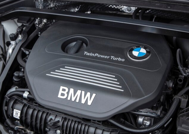 Detalhe do motor, que foi aprimorado nessa geração