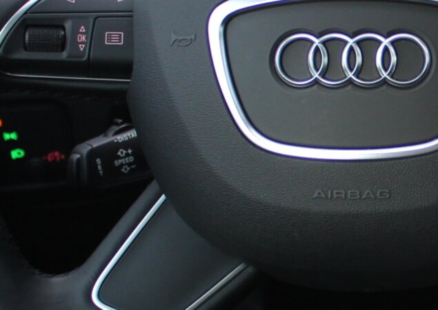 Exemplo de alavanca em um Audi A3 Sedan