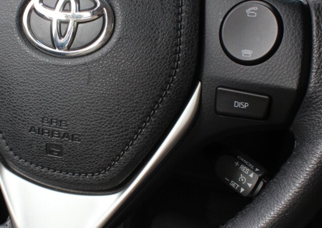 Exemplo de alavanca no Toyota Corolla