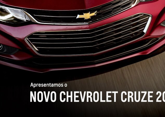 Chevrolet já começa a divulgar o novo Cruze em sua página na internet