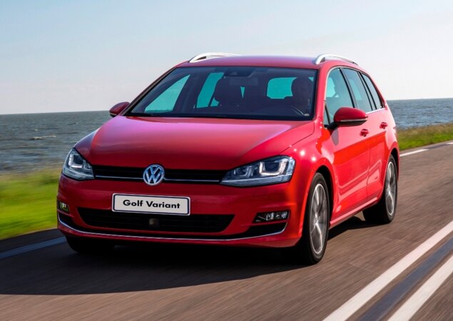 VW Golf Variant passa a ser vendida com motorização flex
