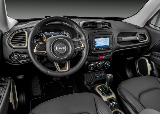 Interior da versão Limited