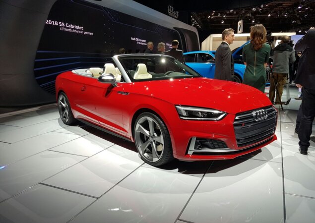 Audi S5 Cabrio também estreou nos EUA