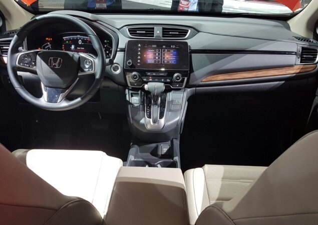 Interior do novo CR-V
