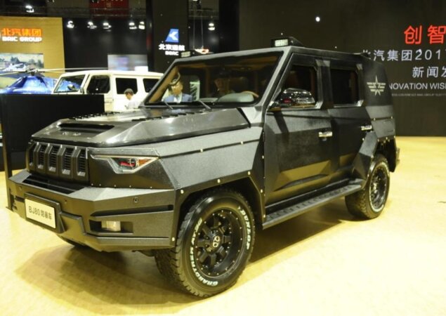 BAIC BJ80 TAP com blindagem