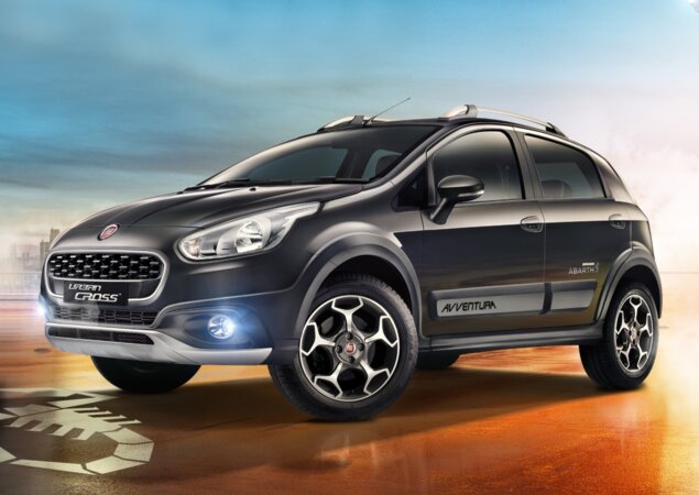 Aposentado no Brasil, o Fiat Punto conta com uma versão aventureira na Índia