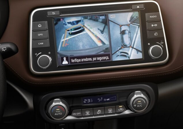 Nissan Kicks conta com sistema de câmeras 360°