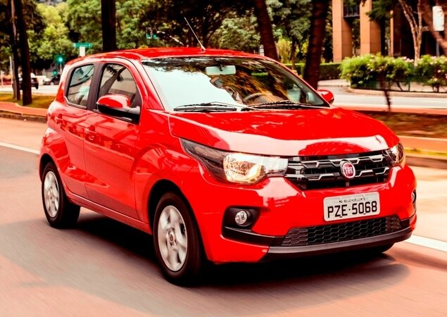 9. Fiat Mobi Drive GSR. Consumo: 9,8 km/l na cidade e 11,1 km/l na estrada (etanol) / 14 km/l na cidade e 15,9 km/l na estrada
