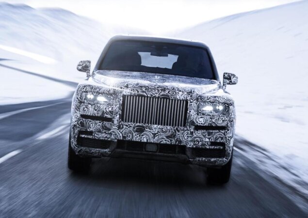 Cullinan, primeiro SUV da Rolls-Royce, será apresentado em Genebra