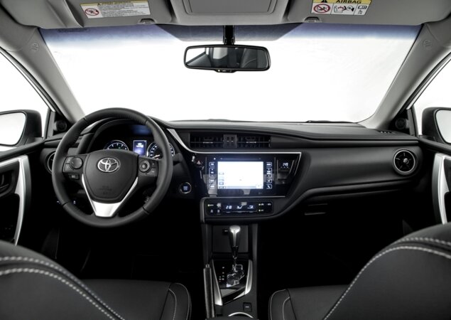 Interior do Corolla XEi 2019