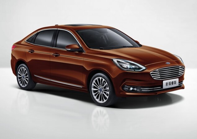 Ford Escort reestilizado foi apresentado na China